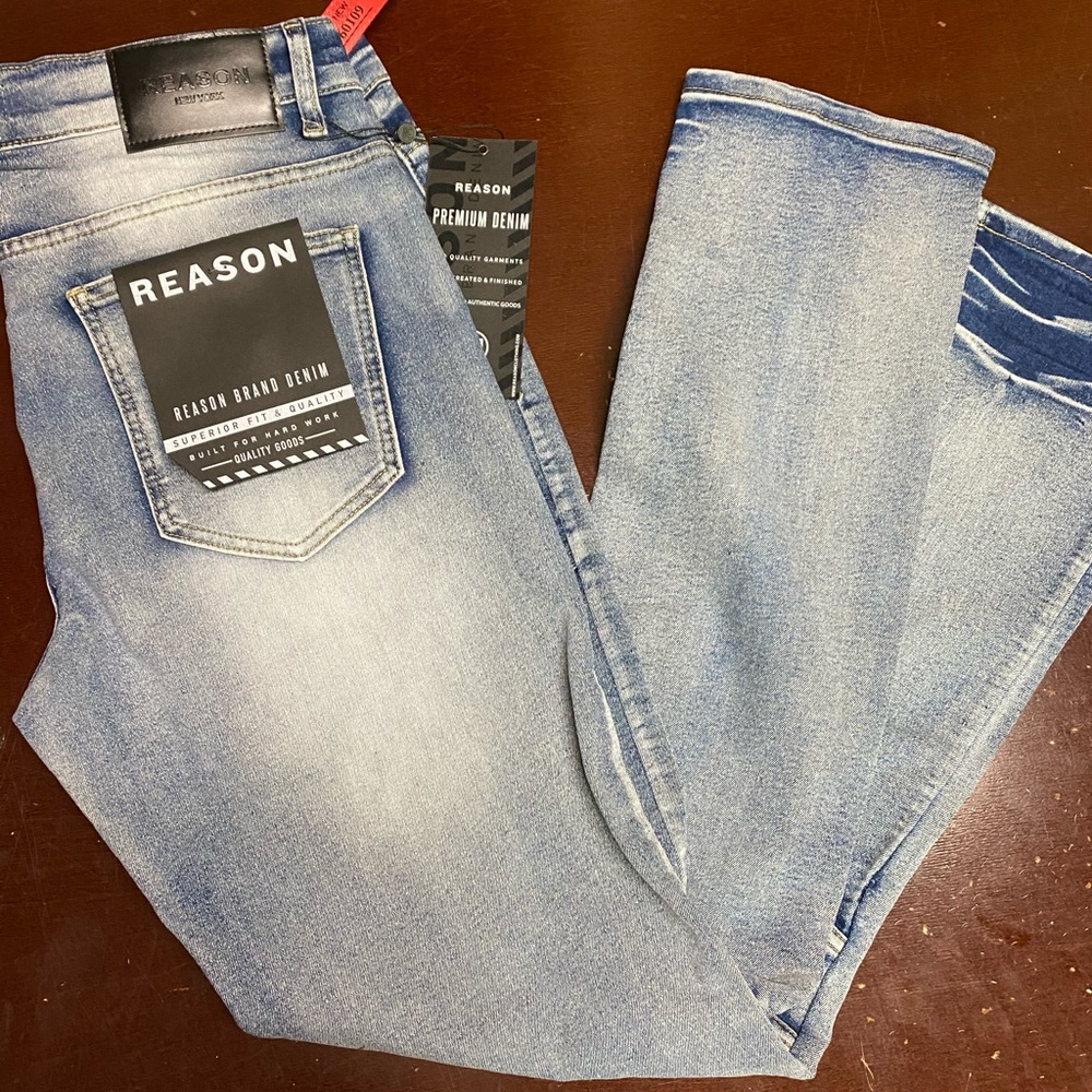 Reason Brand Premium Denim Distressed Jeans38 x 32